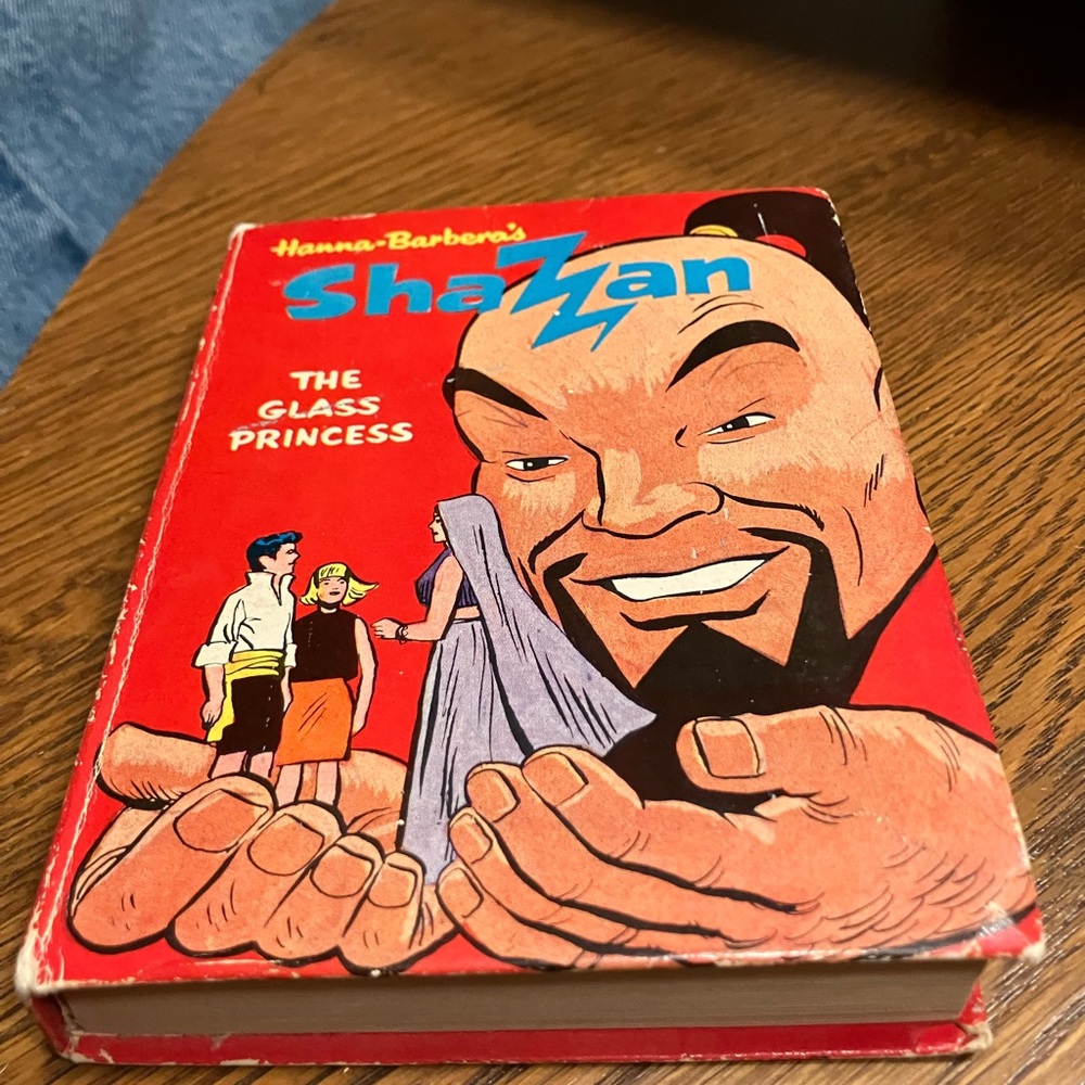 Hanna-Barbera 1968 Shazzan: The Glass Princess” Big Little Book